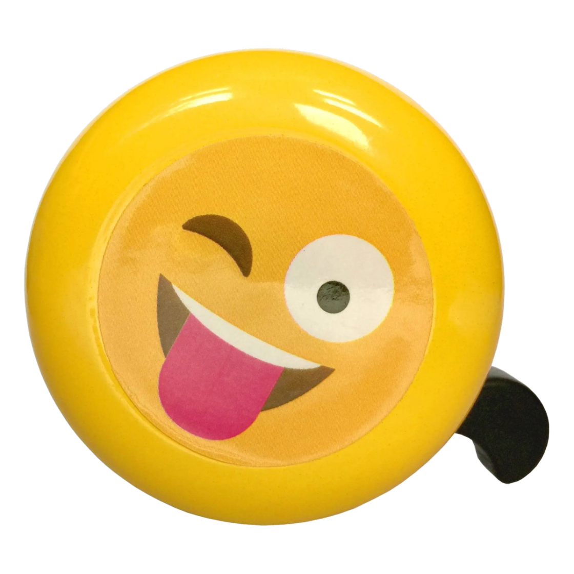 bike bell yellow emoji face winking