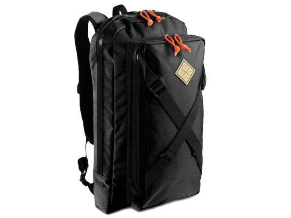 Restrap black rucksack and backpack