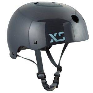 XS Unified cycling helmet - gloss charcoal