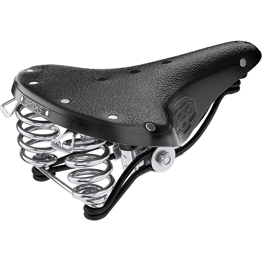 Brooks England B66 Saddle - Black - W 210mm}, Black