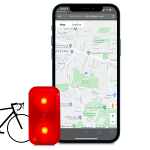 GPS bike tracker and bike light
