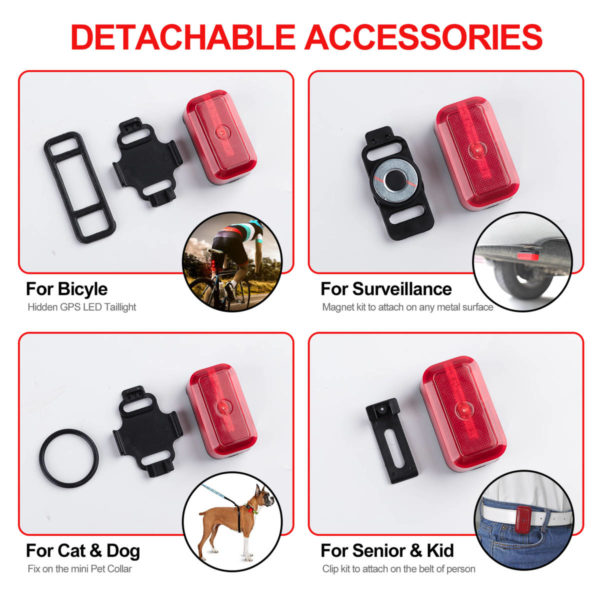Detachable accessories