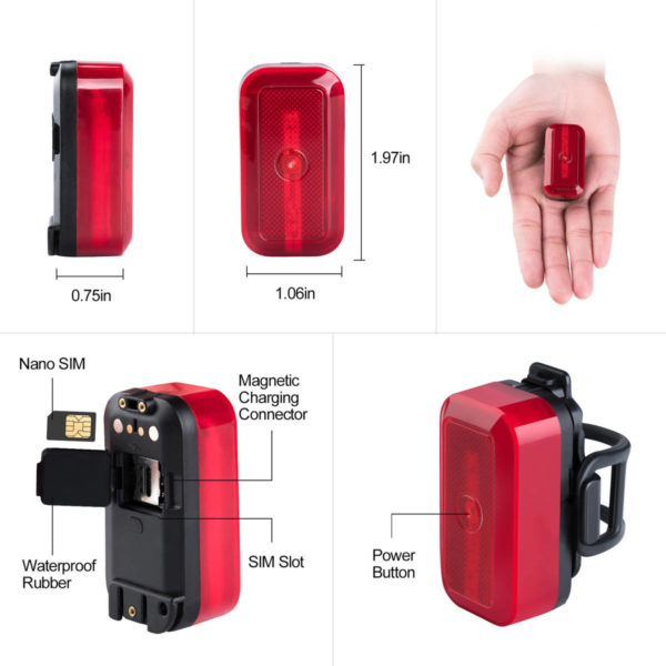 GPS bike tracker and bike light from Bikes&.co – SIM card included - Image 14